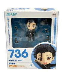 ユーリ!!! on ice 勝生勇利　ねんどろいど　フィギュア 736 Amazon | 【美品】ねんどろいど 736 ユーリ!!! on ICE 勝生勇利