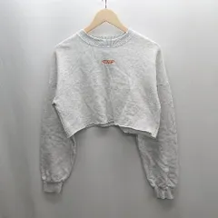 ◇ ⊂ EPIMI E'PIMMY エピミエピミー クロップド丈 長袖 トレーナー サイズM グレー レディース E  【1502060016513】のサムネイル