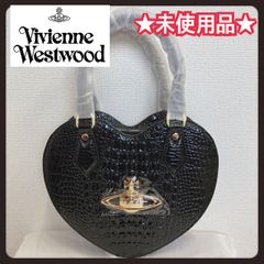 新品 VivienneWestwoodハートバッグ２way クロコ