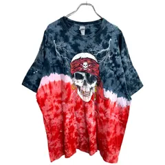 GILDAN 半袖 プリント Tシャツ 2XLサイズ ギルダン ビッグサイズ タイダイ柄 コットン 古着卸 アメリカ仕入 t2409-3005