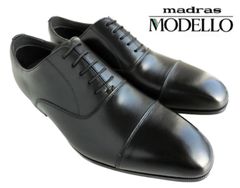 マドラスモデロ ☆洗える革靴☆ ビジネスシューズ ストレートチップ ブラック