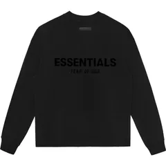 エッセンシャルズ Tシャツ トレーナー長袖 100%綿 男女兼用