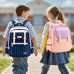 リュックサック キッズ 子供 女の子 男の子 ジュニア リュック かわいい 入園 入学 バッグ お祝い 入園グッズ 通園バッグ 子供 幼稚園 保育園 小学生 低学年 塾 おしゃれ 遠足 旅行 軽量 ガールズ 子供用のサムネイル