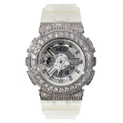 CASIO G-SHOCK ジルコニア　カスタム　ホワイト　ラバーバンド CASIO G-SHOCK ジルコニア カスタム ホワイト ラバーバンド メンズ