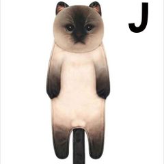 【アウトレット リアルなぽっちゃり猫のタオル】ねこ タオル リアル 本物 そっくり ペット プレゼント ギフト 子供 誕生日　大きい おしゃれ 三毛猫 洗面所 バス キッチン 爪とぎ SH1