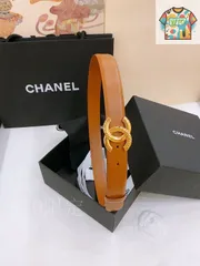 【今日特価】Chanel シャネル ダブル C ベルト