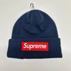 Supreme シュプリーム ニューエラ ボックス ロゴ ビーニー ネイビー 新品