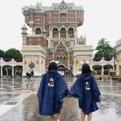 （ L ） 東京 ディズニーランド リゾート ミッキーマウス ポンチョ レインコート ジャケット