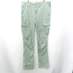 ◇ green label relaxing グリーンレーベル UNITED ARROWS コットン系 カーゴパンツ サイズM カーキ レディース E  【1408220024940】