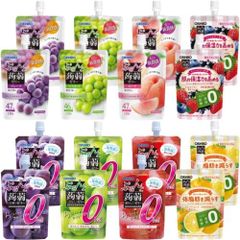ゼリージュースまとめ売り/ぷるんぷるんQoo/蒟蒻畑/オリヒロゼリー