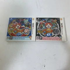 【送料無料】Nintendo 3DS ソフト 妖怪ウォッチ2　真打/元祖 2点まとめて AAL1009小9026/1107