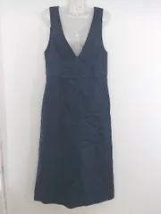 ◇ MAYSON GREY メイソングレイ コットン ノースリーブ ロング ワンピース サイズ28 ネイビー レディース P  【中古】 【1209270002021】のサムネイル