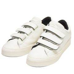 THE ROW　ザロウ　MARY H STRAPS SNEAKER　ベルクロレザースニーカー　F2019-L66　8054000207138