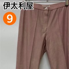 伊太利屋 イタリヤ パンツ スラックス 長ズボン ピンク レディース 日本製  9サイズ 【CB314】