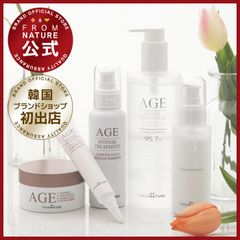 フロムネイチャー AGE エイジインテンストリートメント ジンセンゴールドエディション 5点セット (化粧水＋クリーム＋化粧水＋乳液＋アイクリーム) スキンケアセット ガラクトミセス 高保湿  お試し 基礎化粧品 韓国コスメ