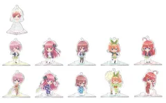【中古】アクリルスタンド・アクリルパネル 全10種セット+BOX購入特典 「五等分の花嫁 トレーディング五等分アクリルフィギュア」