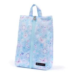 COLORFUL CANDY STYLE 新品  シューズケース 撥水 軽量 ファスナータイプ ムーンライトバタフライ 通園 通学 子供用 上履き入れ 上靴入れ 幼稚園 保育園 幼稚園 入園グッズ 小学生 男の子 シューズ袋 シューズバック 小学校