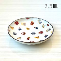 【3.5皿サイズ】かねこみほ　コラボ皿　日本製　美濃焼　お皿　プレート