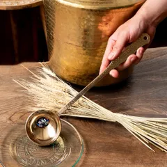 李朝アンティーク真鍮製スッカラ 10本(ar52)アンティーク　コウケンテツ 商品詳細 アンティーク スッカラ (真鍮製スプーン) | 李朝古民具