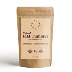 Flat Tummy tea　腸内環境改善　腸内クレンジング　腸活　善玉菌　オーガニックハーブ　リアリーヘルシーのサムネイル