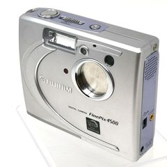富士フィルム FinePix 4500 デジタルカメラ　シルバー　デジカメ　ジャンク品　管理番号KKVNKO749