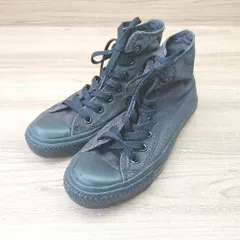 ◇ CONVERSE コンバース スニーカー サイズ4 1/2 ブラック レディース E  【1406050099848】