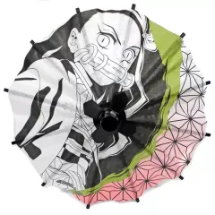 【中古】雑貨 竈門禰豆子 「鬼滅の刃 和傘」