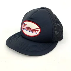 チャレンジャー　メッシュキャップ　2025年モデル　良品 CAPTAINS HELM - × CHALLENGER BUILT IN JP MESH CAP (BLACK