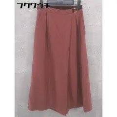 ◇ BEAMS HEART ビームスハート ワイド パンツ サイズ1 レッド系 レディース 【中古】 【1002802138386】