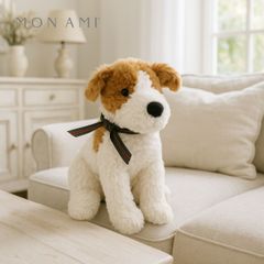 ジャック ザ ジャックラッセル 30cm いぬ | モナミ ぬいぐるみ 雑貨 アート デザイン かわいい ファーストトイ ギフト プレゼント Mon Ami 正規輸入品
