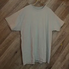 M1-01816【Mens】FRUIT OF THE LOOM(フルーツオブザルーム) 半袖 Tシャツ (XL) / グレー 左袖口に穴有 左脇に穴有 Gのサムネイル
