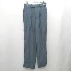 ◇ Θ ZARA ザラ タック入り ストレートパンツ サイズXS ネイビー レディース E  【1412090051111】