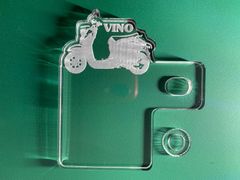 VINO　ビーノシルエット　自賠責ステッカープレート