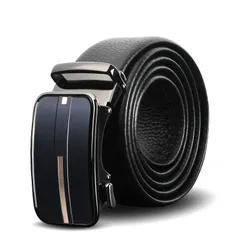 ベルトメンズ ビジネス スーツベルト おおきいサイズ おしゃれ ベルト メンズ 本革 メンズ ベルト 無段階調整 穴なし カジュアル (D 120)