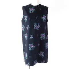 新品タグ付き　GUCCI グッチノースリーブミニワンピース　チュニック　総柄 中古・古着通販】GUCCI (グッチ) ホースビットノースリーブ