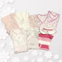 ⭐️MIKi HOUSE babygapあり⭐️新生児 ロンパース3点 肌着5点セット