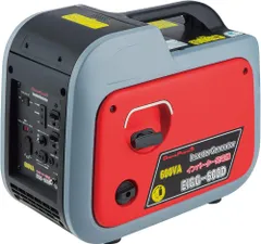 [ナカトミ] インバーター発電機 カセットボンベ式 定格出力0.6kVA 正弦波 50Hz/60Hz切替可能 PSE認証有 エコモード搭載