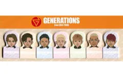 【中古】ノート・メモ帳(男性アイドル) GENERATIONS 付箋セット 「居酒屋えぐざいる PARK 2018」