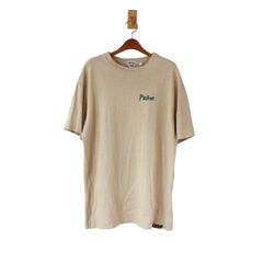 PRIME CLOTHING プライム 90s ヘンプ混コットン Tシャツ USA製 サンドベージュ L （w-5520608）