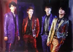 【中古】ポスター(男性) B2ポスター(Type1) KAT-TUN 「CD KISS KISS KISS 初回限定盤1」 予約先着特典