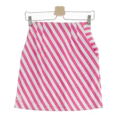 サイズ：9 LE COQ GOLF ルコックゴルフ  スカート ストライプ柄 ピンク系 [240101430410] ゴルフウェア レディース ストスト