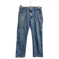 Wrangler デニムパンツ W33 ラングラー ブルー メキシコ製 古着卸 アメリカ仕入 2409-340