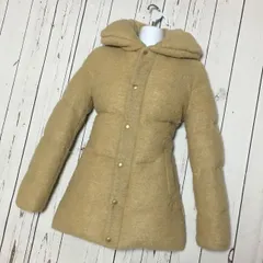 ロペ ピクニック★肉厚/ダウンコート【40/レディースL/茶】ボリュームネック/ROPE' PICNIC◆sai/L31