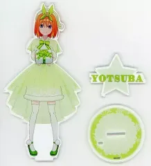 【中古】アクリルスタンド・アクリルパネル 中野四葉 アクリルスタンド 「五等分の花嫁∬×SMILE BASE CAFE」