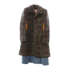 COMME des GARCONS (コムデギャルソン) 22AW カラーブロックパネル ウール チェスターコート マルチ PJ-J005 AD2022のサムネイル