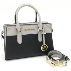マイケルコース 2WAYハンドバッグ ブラック グレー