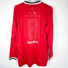 小野伸二 浦和レッズ 2007 #8 サイン入り 実使用ユニフォーム 支給品 XL Jリーグ サッカー