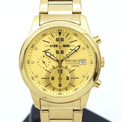 セイコー SEIKO 7T920BM0 SND172P1 クロノ ゴールド クォーツ デッドストック 稼働品 25-M-834