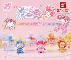 【フルコンプ】おジャ魔女どれみ × サンリオキャラクターズ スペシャルコラボマスコット 1