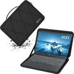 Smatree 호환품 하드 EVA 보호 슬리브 케이스 14인치 MSI Prestige 14H B12UCX-452US/Prestige Evo B13M-483US, Summit(Black, For MSI 14인치(M61))